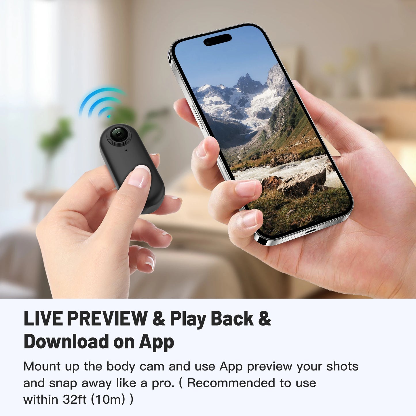 GoSnap™ - Thumb Action Camera – Record Life From Any Angle!